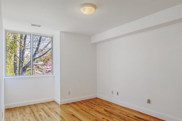 523 Colony Dr, Hartsdale, NY 10530 - spare room with baseboards, light wood-style flooring, and visible vents