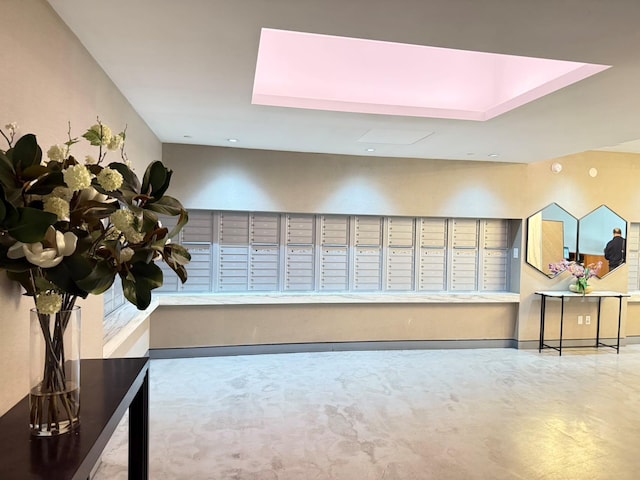 view of community lobby