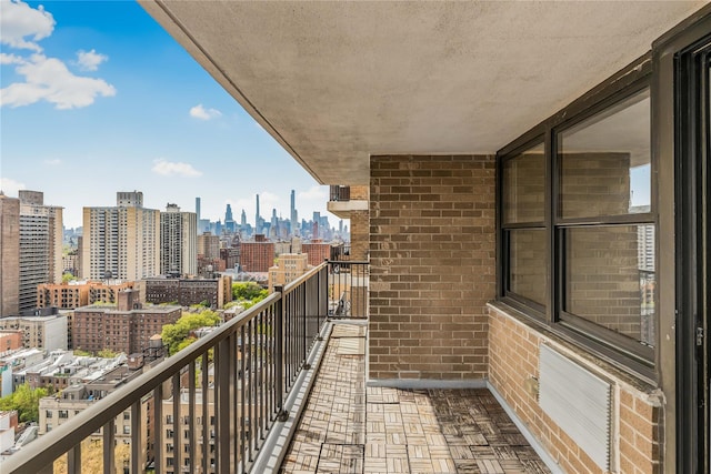 175 W 95th St Unit 27G, New York Manhattan, NY 10025 - balcony with a view of city