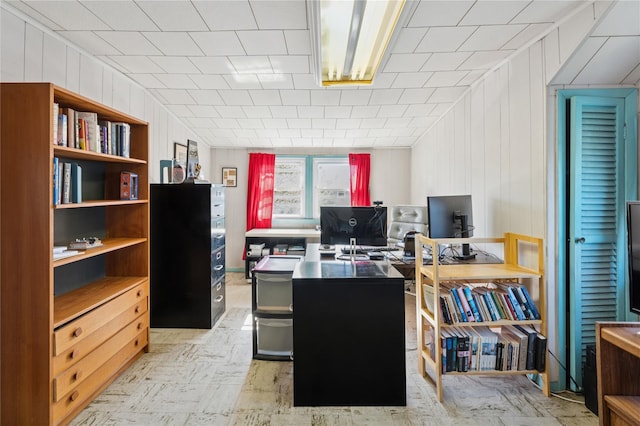 219 Third Ave, Pelham, NY 10803 - office area with wood walls