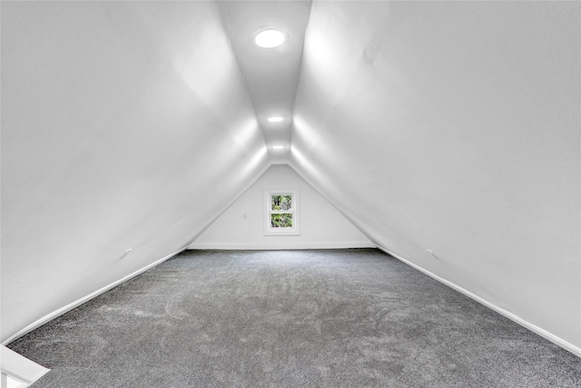 62-22 80th Rd, Glendale, NY 11385 - additional living space featuring lofted ceiling, carpet floors, and baseboards