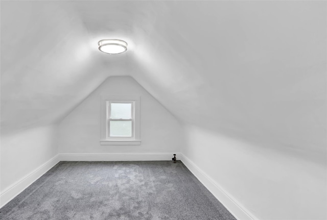62-22 80th Rd, Glendale, NY 11385 - bonus room featuring carpet floors, lofted ceiling, and baseboards