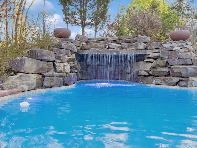 view of pool