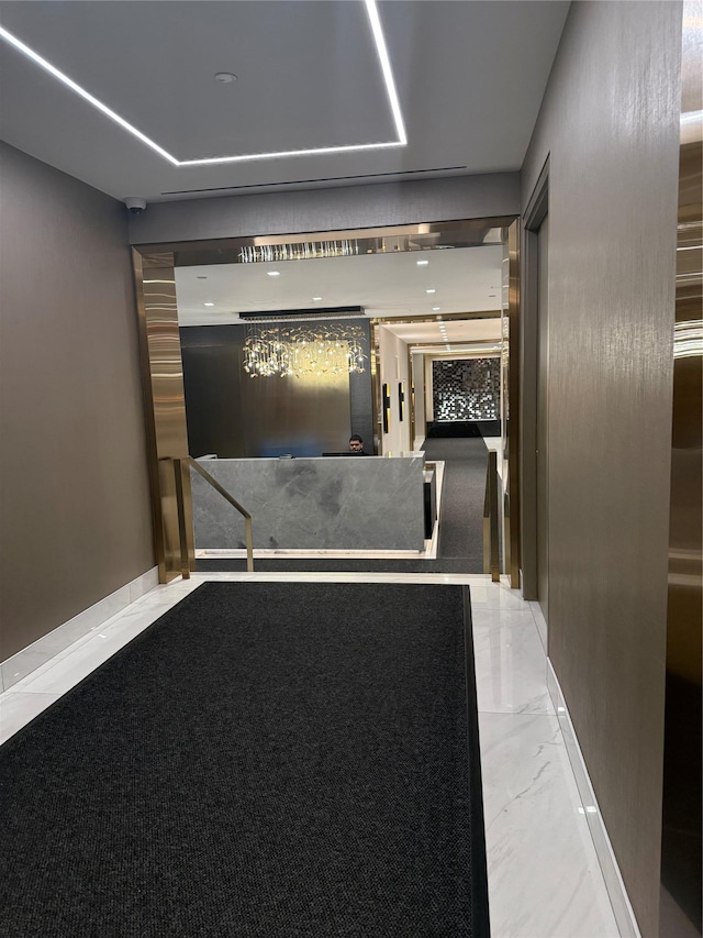 150 W 51 Unit 1032, New York Manhattan, NY 10019 - welcome area featuring a security system
