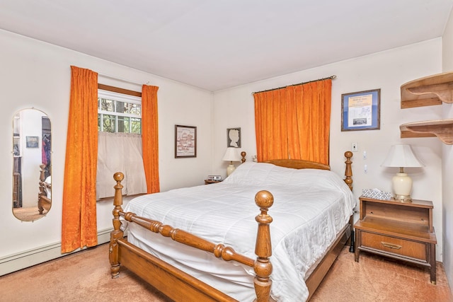 8 Parkside Ave, Miller Place, NY 11764 - carpeted bedroom with a baseboard radiator