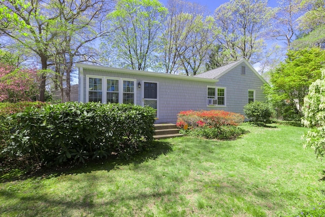 8 Parkside Ave, Miller Place, NY 11764 - exterior space featuring a front yard