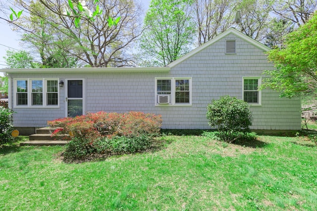 8 Parkside Ave, Miller Place, NY 11764 - back of house featuring a yard and cooling unit