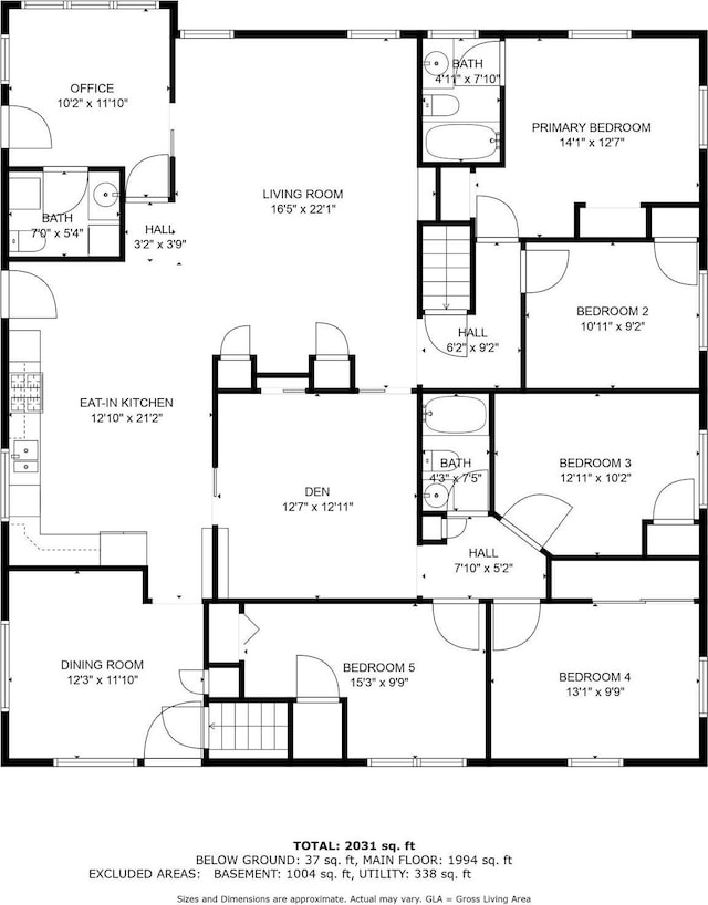 8 Parkside Ave, Miller Place, NY 11764 - view of layout