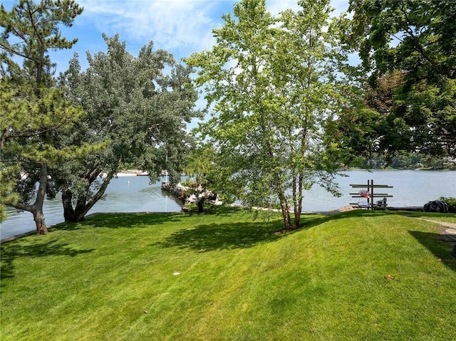 0 Rich, Greenwich, CT 06830 - view of yard featuring a water view