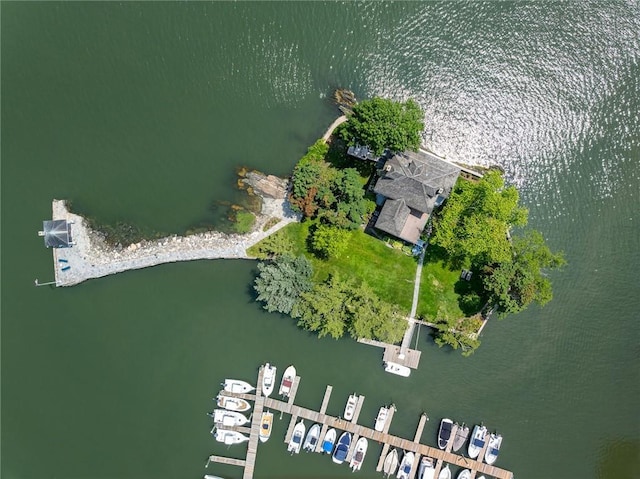 0 Rich, Greenwich, CT 06830 - bird's eye view featuring a water view