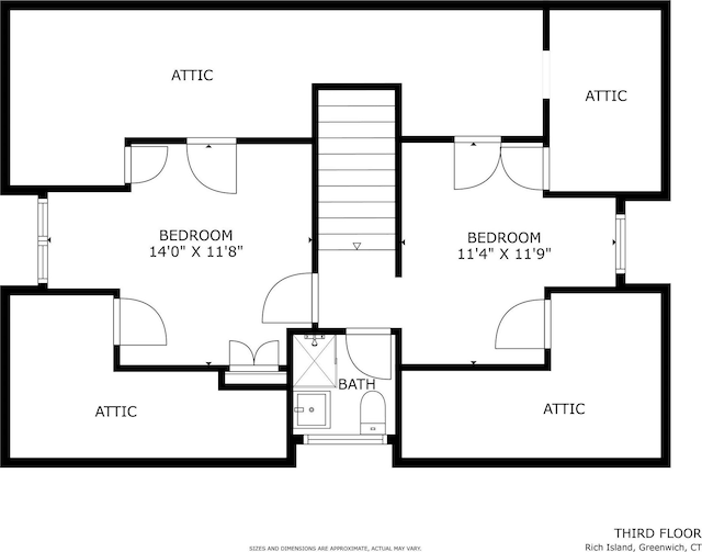 0 Rich, Greenwich, CT 06830 - floor plan