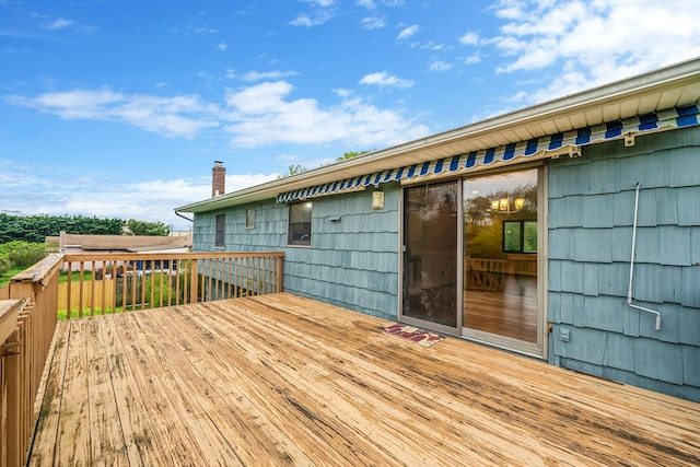 40 Cedarhurst St, Islip Terrace, NY 11752 - view of wooden deck