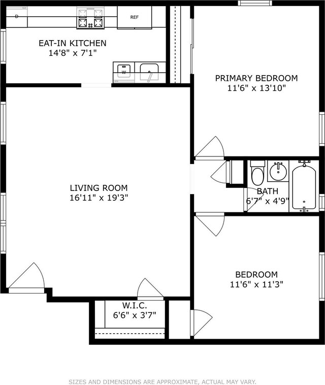 19-32 202nd St Apt # 1-179, Whitestone, NY 11360 - floor plan
