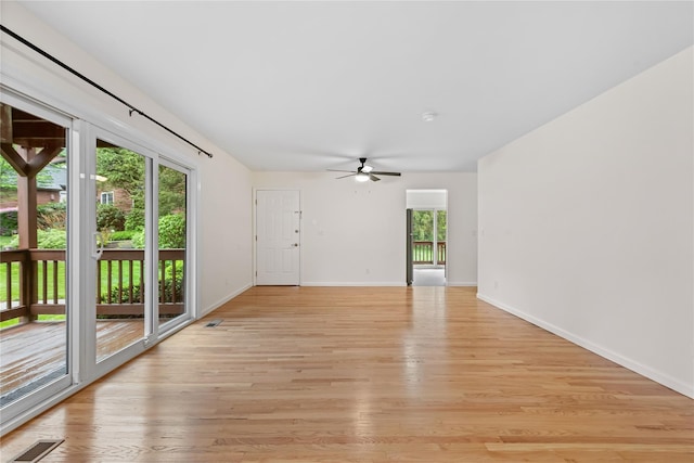 405 Driftway Ln, Brewster, NY 10509 - unfurnished room featuring plenty of natural light, ceiling fan, and baseboards