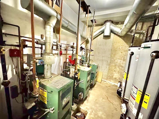 utilities with water heater