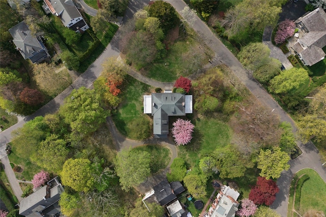 birds eye view of property featuring a residential view