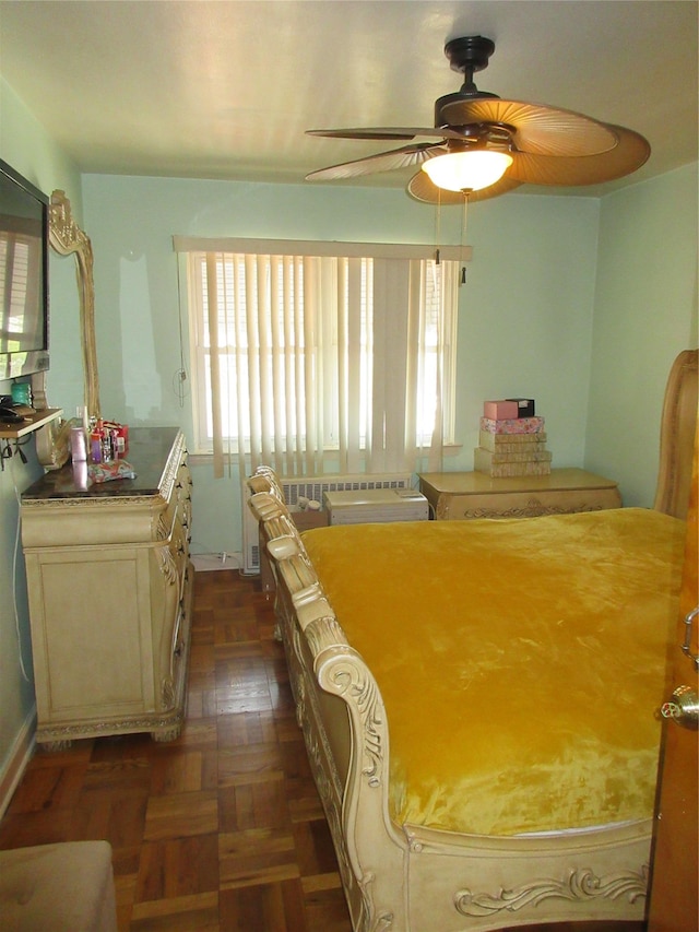 3922 Ely Ave, Bronx, NY 10466 - bedroom featuring baseboards and ceiling fan