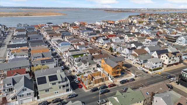 56 Oregon St, Long Beach, NY 11561 - bird's eye view with a water view and a residential view