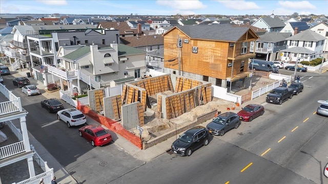 56 Oregon St, Long Beach, NY 11561 - bird's eye view with a residential view