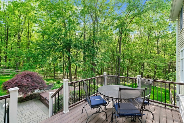 30 Warwick Lake Pkwy, Warwick, NY 10990 - deck with outdoor dining area
