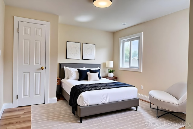 71 Lenox Ave, Congers, NY 10920 - bedroom with baseboards and light wood-style flooring