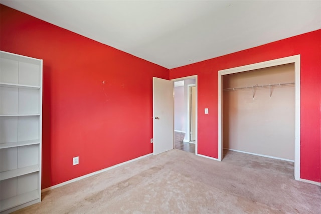 2433 Union Blvd Unit 4B, Islip, NY 11751 - unfurnished bedroom featuring carpet floors, baseboards, and a closet