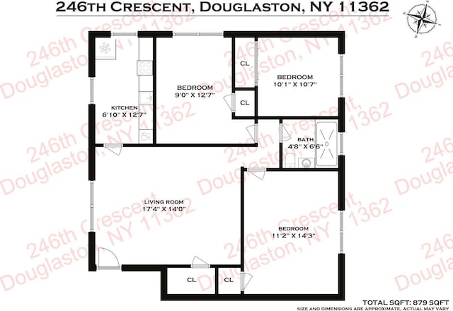 58-37 246th Cres Unit 1F, Little Neck, NY 11362 - floor plan