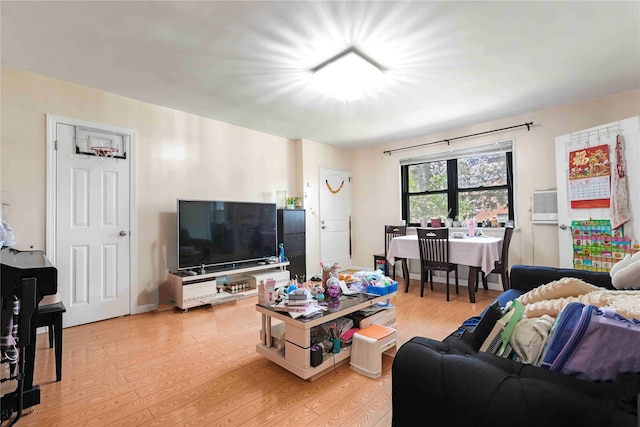 58-37 246th Cres Unit 1F, Little Neck, NY 11362 - living room with light wood finished floors