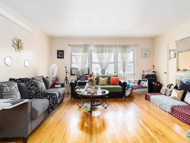 81-56 102nd Rd, Ozone Park, NY 11416 - living room with wood finished floors
