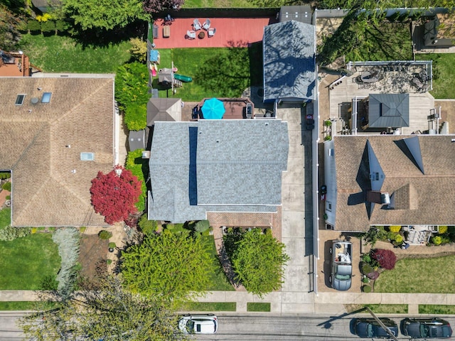aerial view
