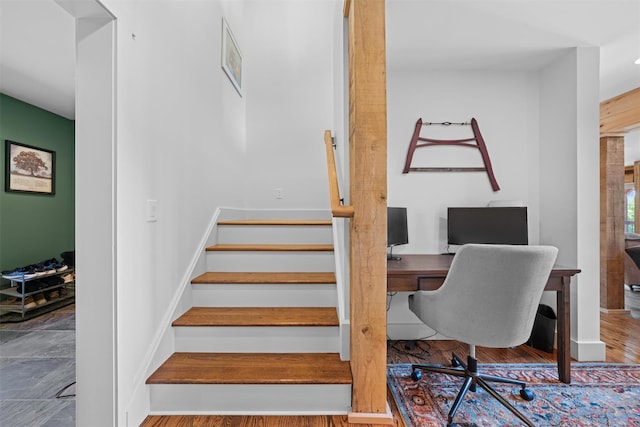 535 County Route 22, Middletown, NY 10940 - stairs featuring wood finished floors