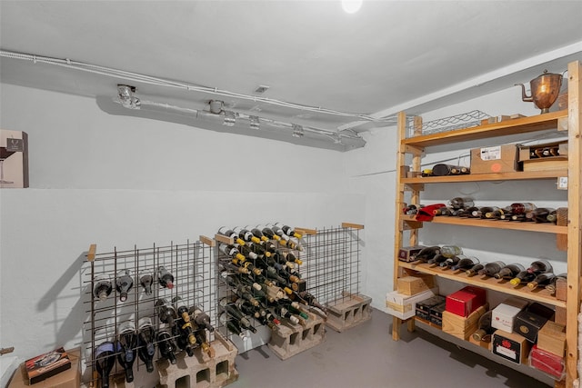 view of storage room