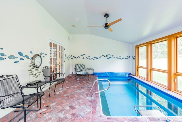 16 Charlotte Dr, Lagrangeville, NY 12540 - view of swimming pool featuring a ceiling fan