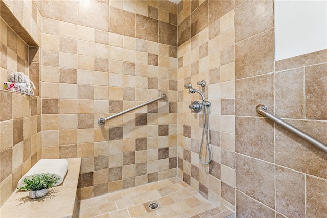 1465 Ackerly Pond Ln, Southold, NY 11971 - full bathroom with a tile shower