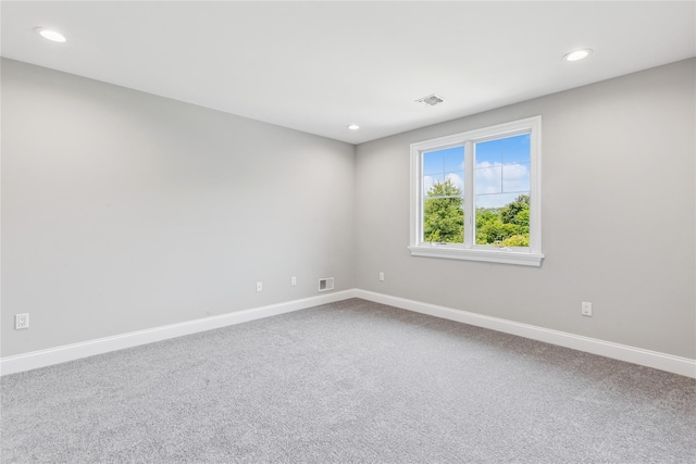 1465 Ackerly Pond Ln, Southold, NY 11971 - carpeted empty room with recessed lighting