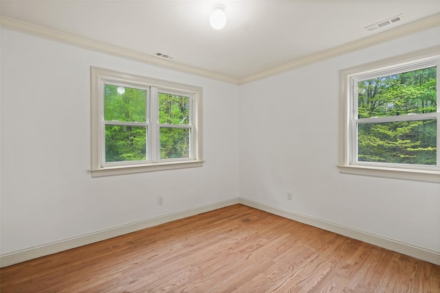 98 Smith Ridge Rd, South Salem, NY 10590 - empty room with crown molding, light wood-style floors, and baseboards