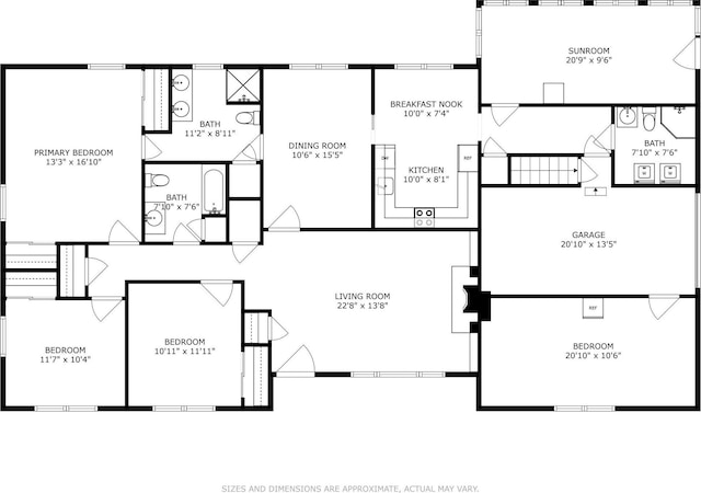720 Midwood Rd, Cutchogue, NY 11935 - view of property floor plan