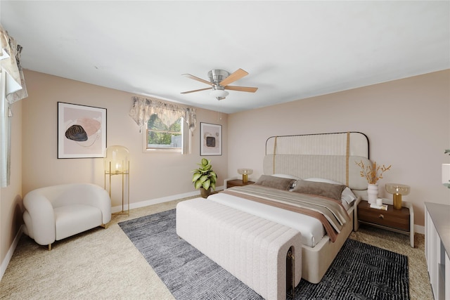 96 Pardee Ave, Islip, NY 11751 - bedroom with carpet flooring, ceiling fan, and baseboards