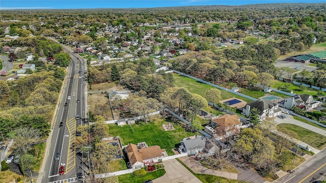 203 N Coleman Rd, Centereach, NY 11720 - aerial view of property and surrounding area featuring nearby suburban area