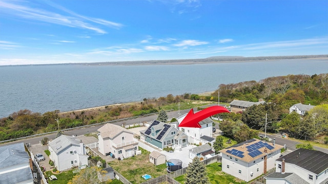 7 Grandview Dr, Shirley, NY 11967 - aerial view featuring a water view