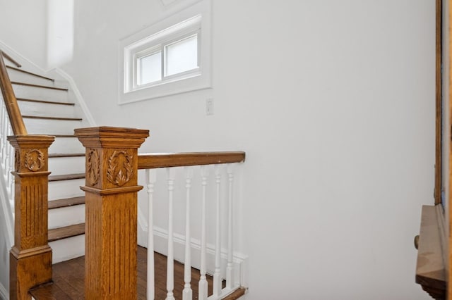 31-50 Buell, East Elmhurst, NY 11369 - stairs featuring wood finished floors