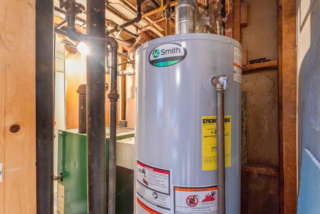 31-50 Buell, East Elmhurst, NY 11369 - utility room featuring water heater