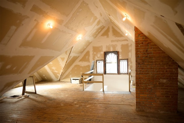 80 Clifton Ave, Kingston, NY 12401 - unfinished attic with an upstairs landing