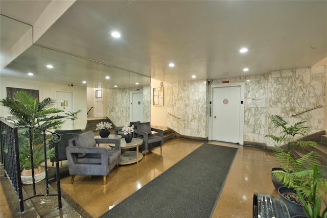 view of building lobby