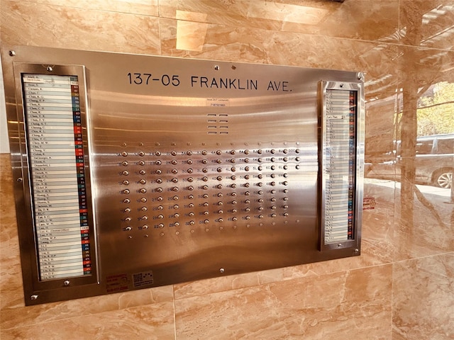 view of room details