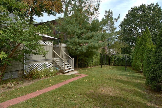 437 Carroll Ave, Mamaroneck, NY 10543 - view of yard featuring a gazebo