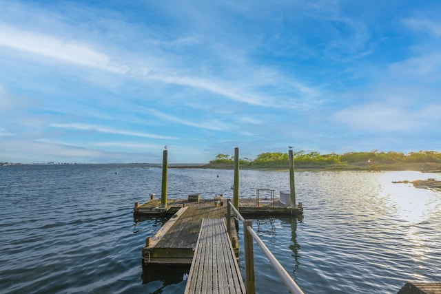 331 Cross Bay Blvd, Broad Channel, NY 11693 - view of dock featuring a water view