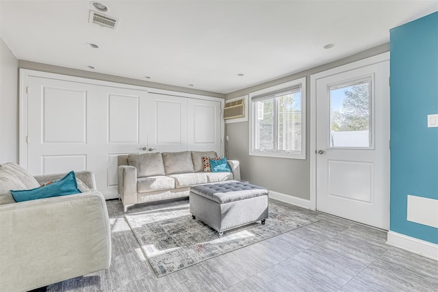 104 W Maple Ave, Monsey, NY 10952 - living room with baseboards and visible vents