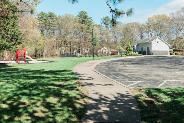 3 Cloister Ln, Middle Island, NY 11953 - view of road featuring street lights and driveway
