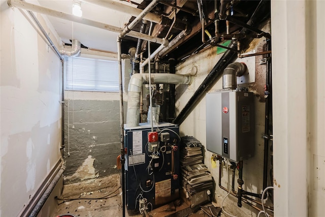 4220 Wickham Ave, Bronx, NY 10466 - utility room with water heater